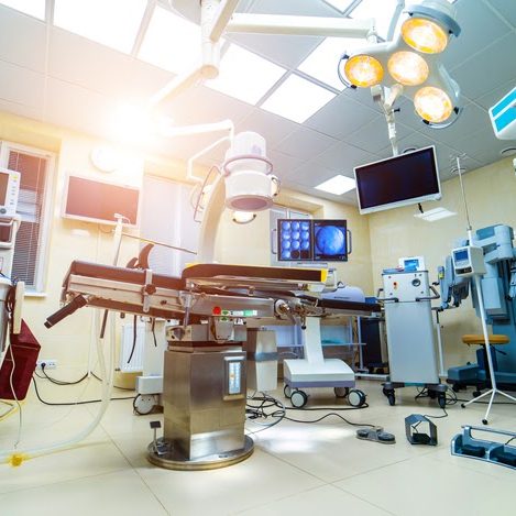 technologically advanced operating room